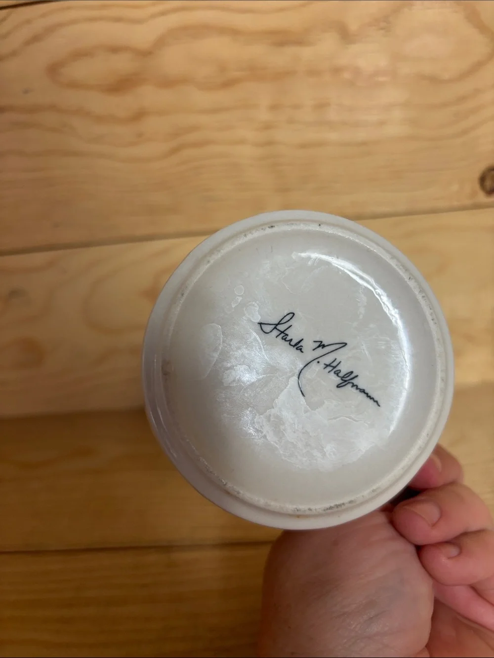 Anthropologie Starla Hoffman Y mug